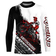 Load image into Gallery viewer, Motocross Racing Jersey Upf30+ Youth Dirt Bike Shirt Men Kid Women Motorcycle Jersey XM243