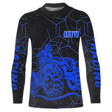 Load image into Gallery viewer, Blue ATV Racing Jersey Kid Men Women Upf30+ ATV Quad Bike Shirt ATV Riding Off-road MX69