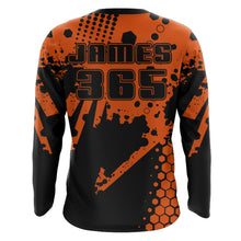 Load image into Gallery viewer, Dirt Bike Jersey UPF30+ Men Women Youth Motocross Shirt Orange MX Racing Shirt XM205