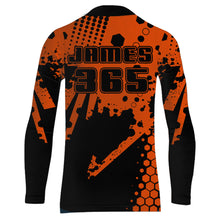 Load image into Gallery viewer, Dirt Bike Jersey UPF30+ Men Women Youth Motocross Shirt Orange MX Racing Shirt XM205