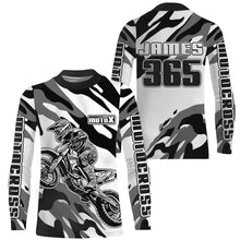 Load image into Gallery viewer, Camo Motocross Jersey UPF30+ Motox Dirt Bike Shirt Men Kid Off-road MX Racing Shirt XM125