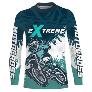 Motocross Racing Jersey Upf30+ Kid Men Women Dirt Bike Shirt Off-Road Riding Jersey XM255