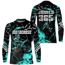 Load image into Gallery viewer, Motocross MX Racing Jersey UPF30+ Youth Dirt Bike Jersey Men Kid Motorcycle Riding Shirt XM216
