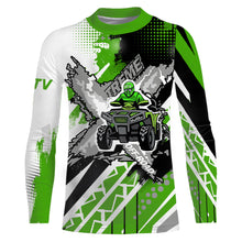 Load image into Gallery viewer, ATV Racing Jersey ATV Motocross Shirt Green Upf30+ ATV Quad Bike Shirt Men Women Kid MX24