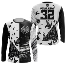 Load image into Gallery viewer, Custom Dirt Bike Racing Jersey UPF30+ Motocross Shirt for Men Women Kid  Work Less Ride More XM02