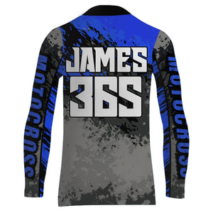 Motocross Racing Jersey Youth UPF30+ Dirt Bike Shirt Men Kid MX Off-Road Jersey XM154