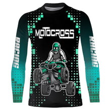 Load image into Gallery viewer, ATV Motocross Racing Jersey Youth Men Kid Women Upf30+ Custom ATV Quad Bike Riding Shirt MX09