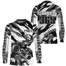 Load image into Gallery viewer, ATV Motocross Jersey UPF30+ Quad Bike Shirt Off-Road Racing Jersey Kid Men ATV Motorcycle MX12