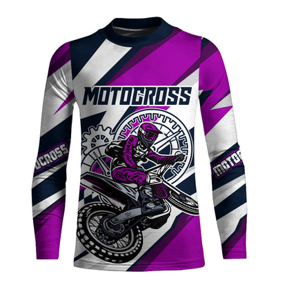 Custom Motocross Jersey Upf30+ Youth Men Women Kid Dirt Bike Shirt Racing Off-Road XM30
