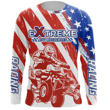 Load image into Gallery viewer, ATV Motocross Jersey American Flag Upf30+ ATV Quad Bike Shirt Men Kid ATV Racing Jersey MX30