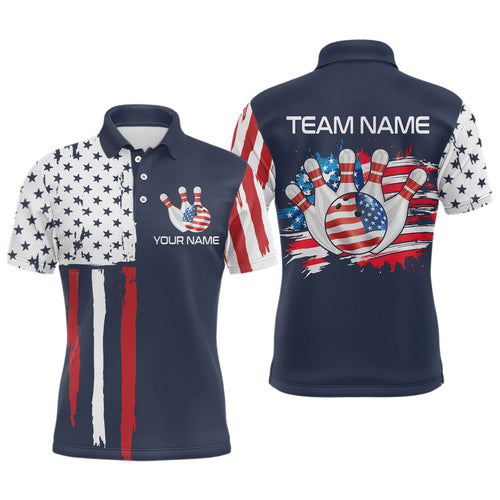 Custom American Bowling Shirt Bowling Jersey for Men Women Team Polo&1/4 Zip MBL59