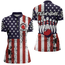 Load image into Gallery viewer, US Patriotic Bowling Shirts Custom American Bowling Jersey for Men Women Team MBL62