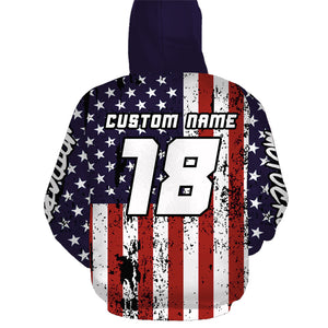 Patriotic Motocross Racing Hoodie Jersey for Men Women Dirt Bike Motorcycle Hoodie MH31