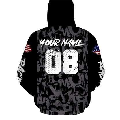 American Flag Motocross Racing Hoodie Jersey for Men Women Dirt Bike Hoodie MH34