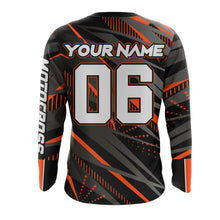 Load image into Gallery viewer, Orange Motocross Racing Jersey Kid Women Men Upf30+ Youth Dirt Bike Off-Road Shirt XM54