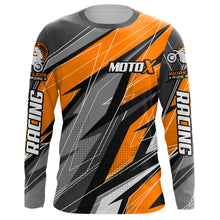 Load image into Gallery viewer, Orange Motocross Racing Jersey Kid Women Men Upf30+ Dirt Bike Shirt Off-Road Riding XM249