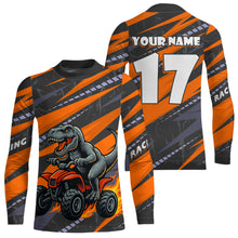 Load image into Gallery viewer, Dinosaur ATV Racing Jersey Custom ATV Riding Shirt Quad Bike ATV Jersey for Kid Adult MX121