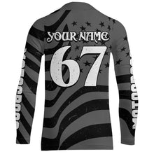 Load image into Gallery viewer, Motocross Racing Jersey UPF30+ Dirt Bike Shirt Kids Mens Off-Road Jersey Grey Motox XM133