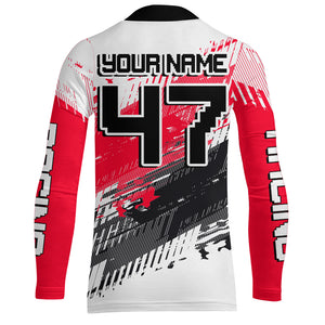 Motocross Racing Jersey Pink Girl Women UPF30+ Dirt Bike Shirt Off-Road MX Racing Jersey XM219