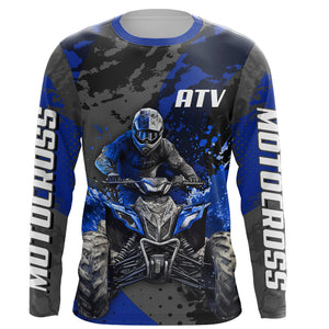 ATV Motocross Jersey Men Kid Women Upf30+ Quad Bike Shirt ATV Motorcycle Riding Jersey MX49