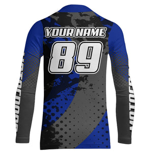 ATV Motocross Jersey Men Kid Women Upf30+ Quad Bike Shirt ATV Motorcycle Riding Jersey MX49