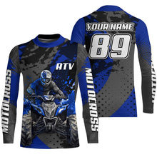 Load image into Gallery viewer, ATV Motocross Jersey Men Kid Women Upf30+ Quad Bike Shirt ATV Motorcycle Riding Jersey MX49