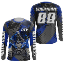 Load image into Gallery viewer, ATV Motocross Jersey Men Kid Women Upf30+ Quad Bike Shirt ATV Motorcycle Riding Jersey MX49