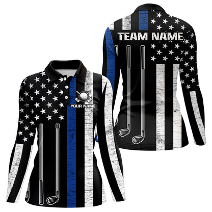 Custom American Flag Golf Polo Shirt Patriotic for Men Women Golf Polo Shirt MMG07