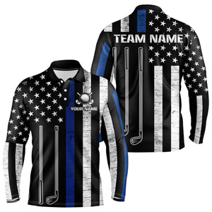 Custom American Flag Golf Polo Shirt Patriotic for Men Women Golf Polo Shirt MMG07