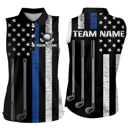 Custom American Flag Golf Polo Shirt Patriotic for Men Women Golf Polo Shirt MMG07