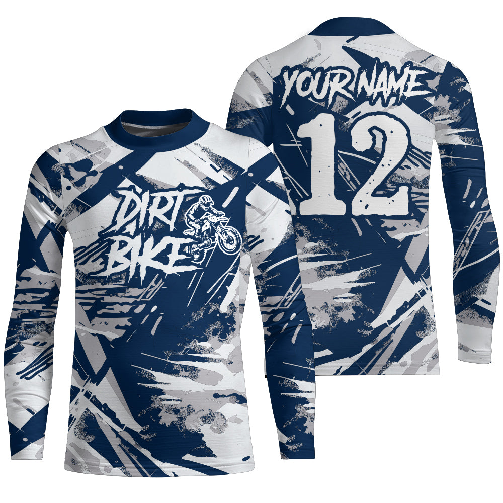 Motocross Racing Dirt Bike Jersey Upf30+ Motorcycle Riding Shirt Kid Men Women XM320