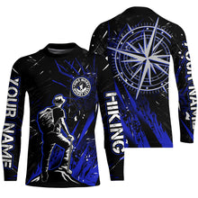 Load image into Gallery viewer, Blue Hiking Shirt For Men Women Upf30+ Personalized Hiking Shirt Short &amp; Long Sleeve HM19