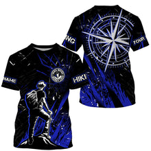 Load image into Gallery viewer, Blue Hiking Shirt For Men Women Upf30+ Personalized Hiking Shirt Short &amp; Long Sleeve HM19