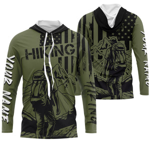 Patriotic Hiking Shirt for Men Women Upf30+ Short & Long Sleeve Hiking Clothes American HM22