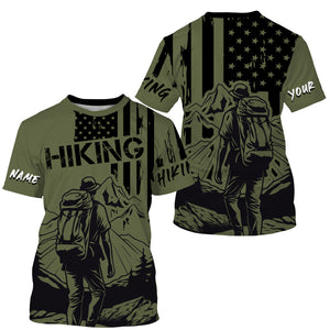 Patriotic Hiking Shirt for Men Women Upf30+ Short & Long Sleeve Hiking Clothes American HM22