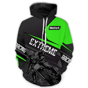 Custom Motocross Hoodie for Men Women Dirt Bike Racing Hoodie Motorcycle Shirt MH153