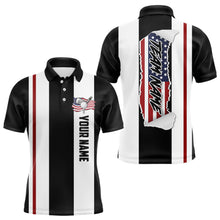 Load image into Gallery viewer, Custom Patriotic Golf Polo Shirt American Flag Golf Polo For Men Women Golf Shirt MMG26