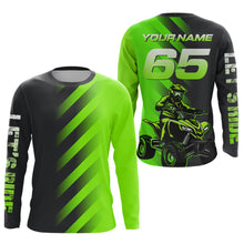 Load image into Gallery viewer, ATV Motocross Racing Jersey Custom ATV Shirts Kid Women Men ATV Quad Jersey MX108