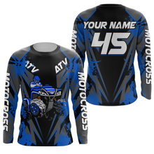 Load image into Gallery viewer, ATV Motocross Racing Jersey Youth Men Women Upf30+ Quad Bike Shirt ATV Racing Jersey MX22