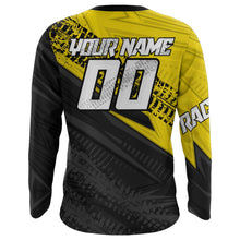 Load image into Gallery viewer, Yellow Motocross Racing Jersey Upf30+ Kid Men Women Dirt Bike Shirt Off-road Jersey XM285