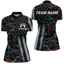 Load image into Gallery viewer, Customize Bowling Shirts for Men Women and Team Bowling Polo &amp; 1/4 Zip Shirt MBL52