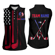Load image into Gallery viewer, American Flag Golf Polo Shirt Custom for Men Women Patriotic Golf Polo US Shirt MMG40