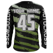 Load image into Gallery viewer, Motocross Racing Jersey UPF30+ Dirt Bike Shirt Camo Kid Men Women Motox Off-Road Jersey XM119