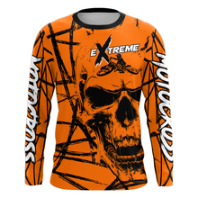 Load image into Gallery viewer, Motocross Racing Jersey Orange Upf30+ Dirt Bike Shirt MX Off-Road Motorcycle Shirt XM291