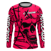 Load image into Gallery viewer, Motocross Racing Jersey Pink Upf30+ Dirt Bike Shirt MX Off-Road Motorcycle Shirt XM291