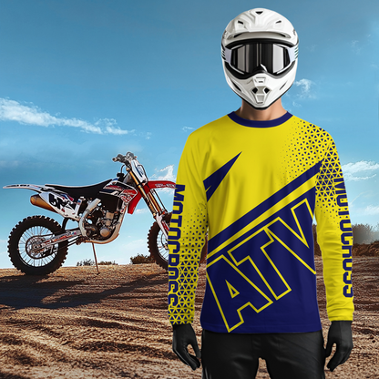 ATV Motocross Racing Jersey Custom ATV Shirts Kid Women Men ATV Quad Jersey MX122