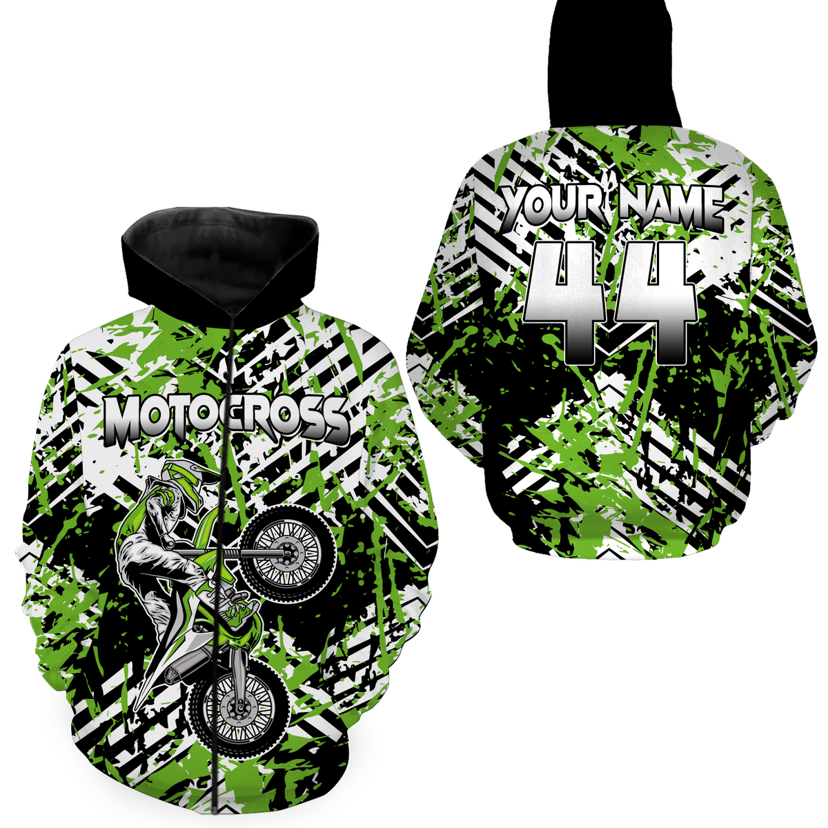 Motocross  Racing Hoodie Jersey For Men Women Motorcycle Dirt Bike Hoodie Zip MH99