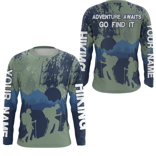 Hiking Shirt For Men Women Short & Long Sleeve Upf30+ Hiking T-Shirts Breathable HM07