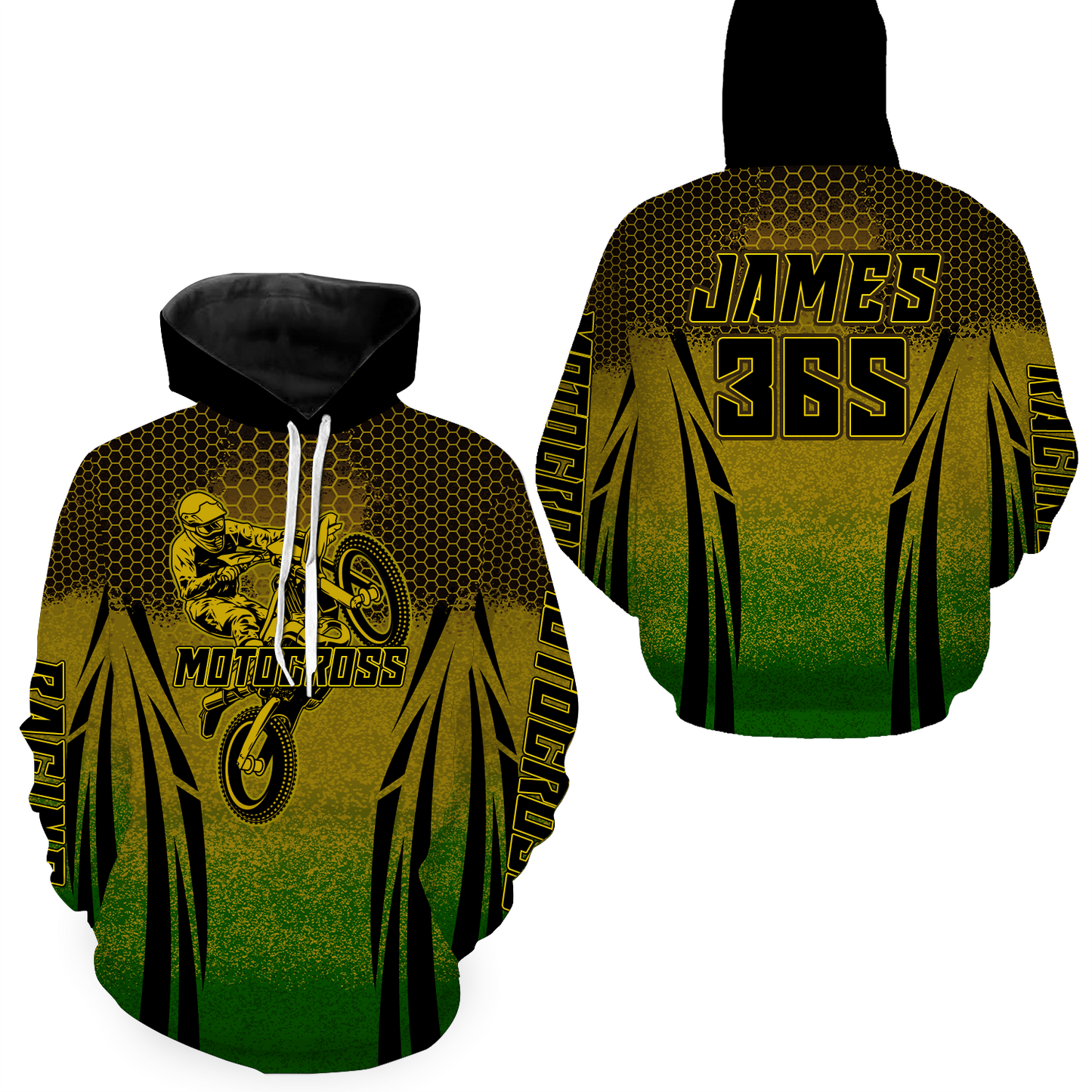 Custom Motocross Hoodie Dirt Bike Racing Hoodie for Men Women MH118