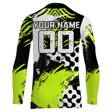 Load image into Gallery viewer, Motocross Racing Jersey UPF30+ Lime Green Youth Dirt Bike Shirt Kid Men Jersey Off-road Shirt XM143